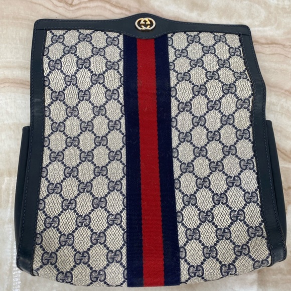 Gucci GG Web Clutch - Picture 3 of 8